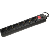 5bites 6 розеток, 1.8 м, черный