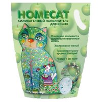 Homecat Наполнитель Силикагелевый Яблоко (3.6 л)