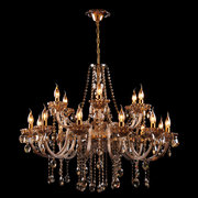 Eurosvet 3162/12+6 золото/тонированный хрусталь Strotskis фото